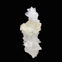 Glittering Calcite on Ultra Sparkling Apophyllite Crystal Specimen | Jalgaon, India DK101 - image 6
