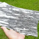 Gneiss 1480 grams - Crodo gneiss quarries, Crodo, Verbano-Cusio-Ossola Province, Piedmont, Italy - image 1