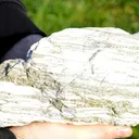 Gneiss & Pyrite 7650 grams - Crodo gneiss quarries, Verbano-Cusio-Ossola Province, Piedmont, Italy - image 5