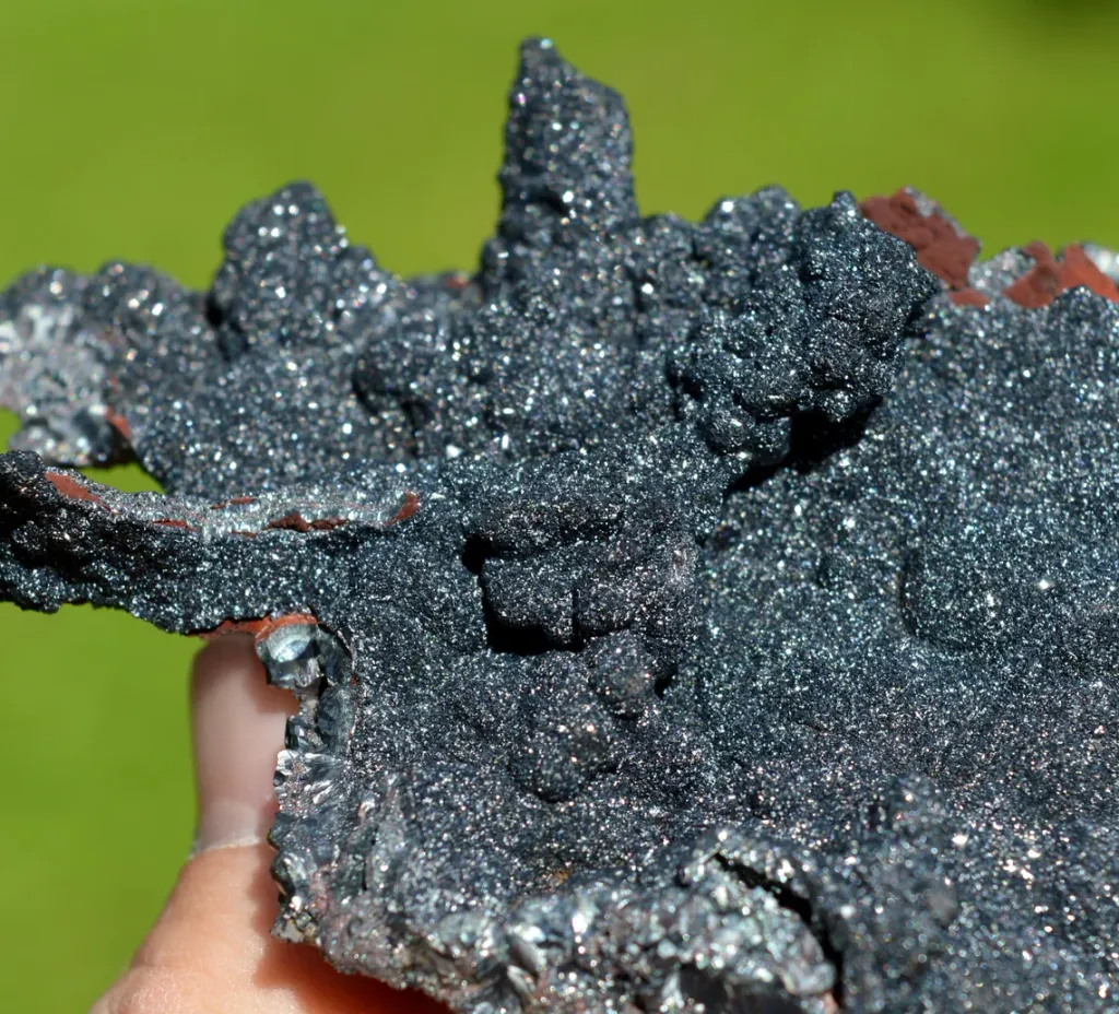 Goethite 360 grams - Mont-Roc Mine, Mont-Roc, Castres, Tarn, Occitanie, France - image 4