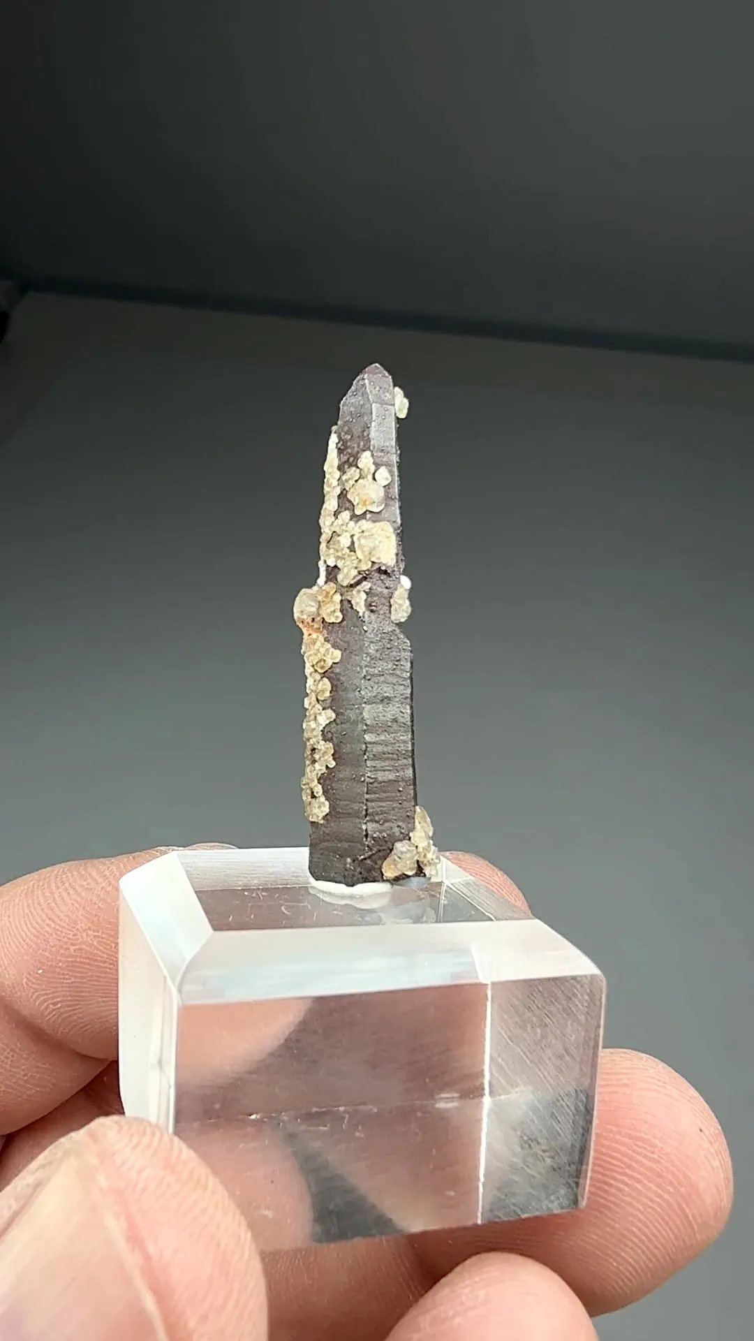 Goethite after Quartz with Calcite (782) - image 2