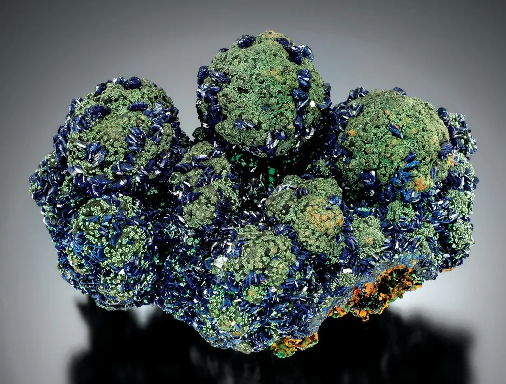 Goethite, Azurite, Malachite image