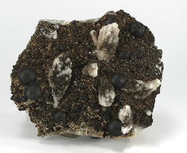 Goethite, Calcite image