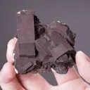 Goethite coating Cerussite after Anglesite - image 2