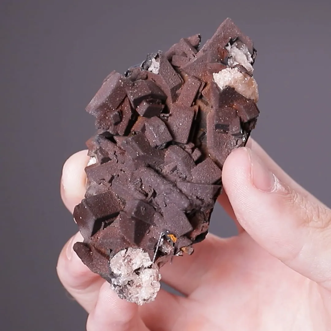 Goethite coating Cerussite after Anglesite - image 2
