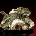 Goethite Ps. After Kutnahorite, on Kutnahorite - image 3