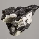 Goethite Pseudo. After Selenite, With Calcite - image 2