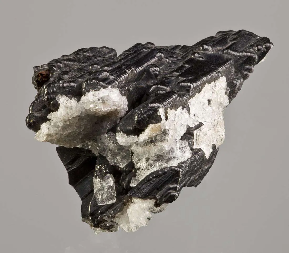 Goethite Pseudo. After Selenite, With Calcite - image 2