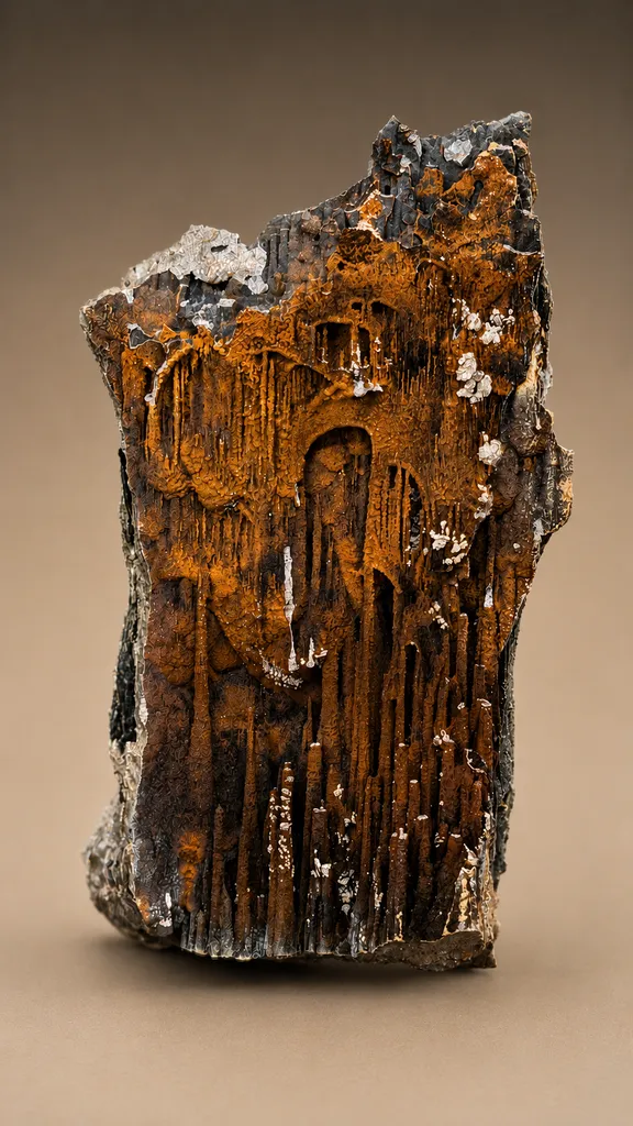 Goethite Stalactites with Limonite from Turkey, Kayseri Province image