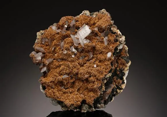 GOETHITE   with CALCITE image