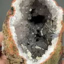 Goethite with Quartz, Quartz after Anhydrite - image 2