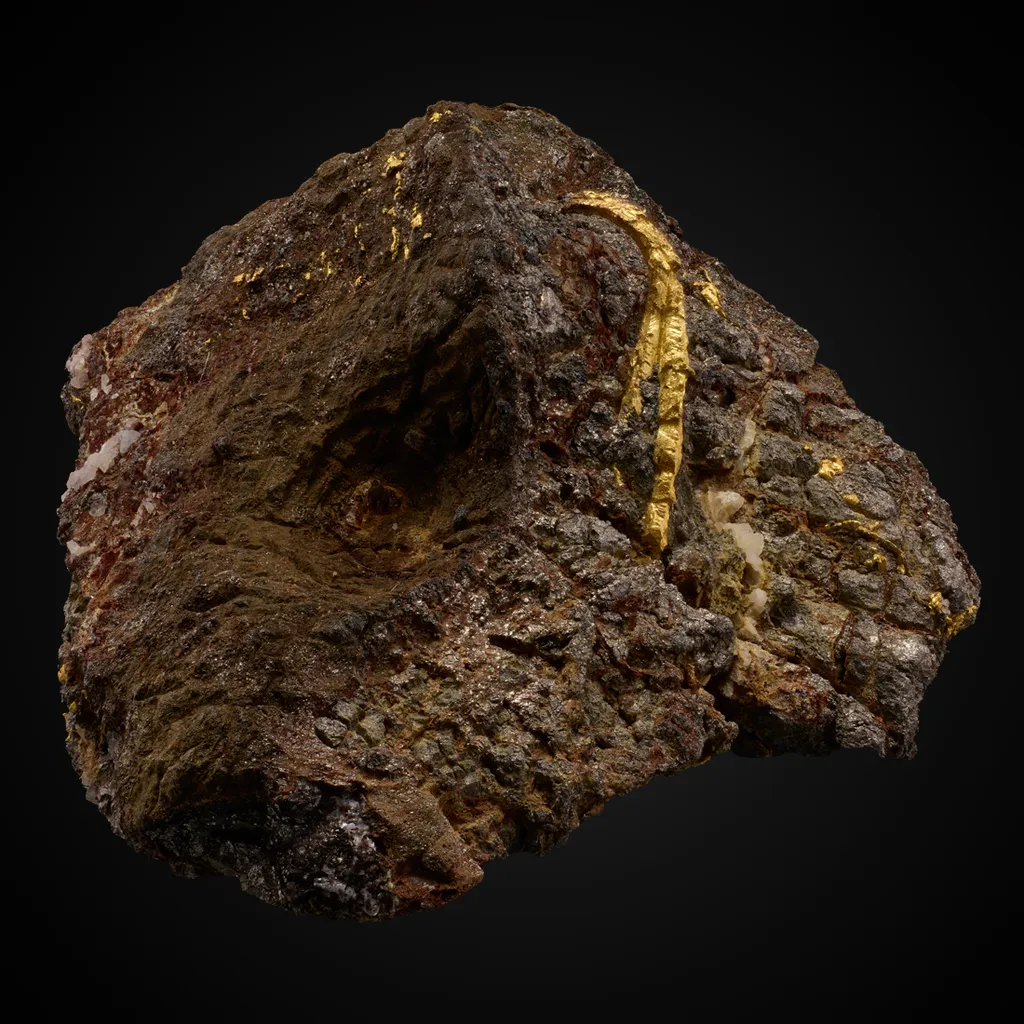 Gold, Arsenopyrite image