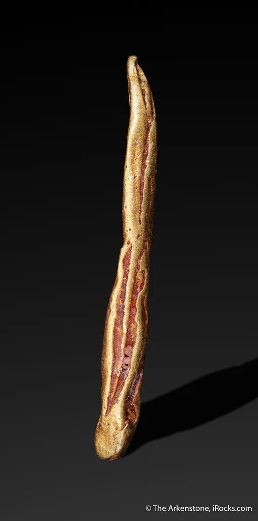Gold - elongated crystal - image 4