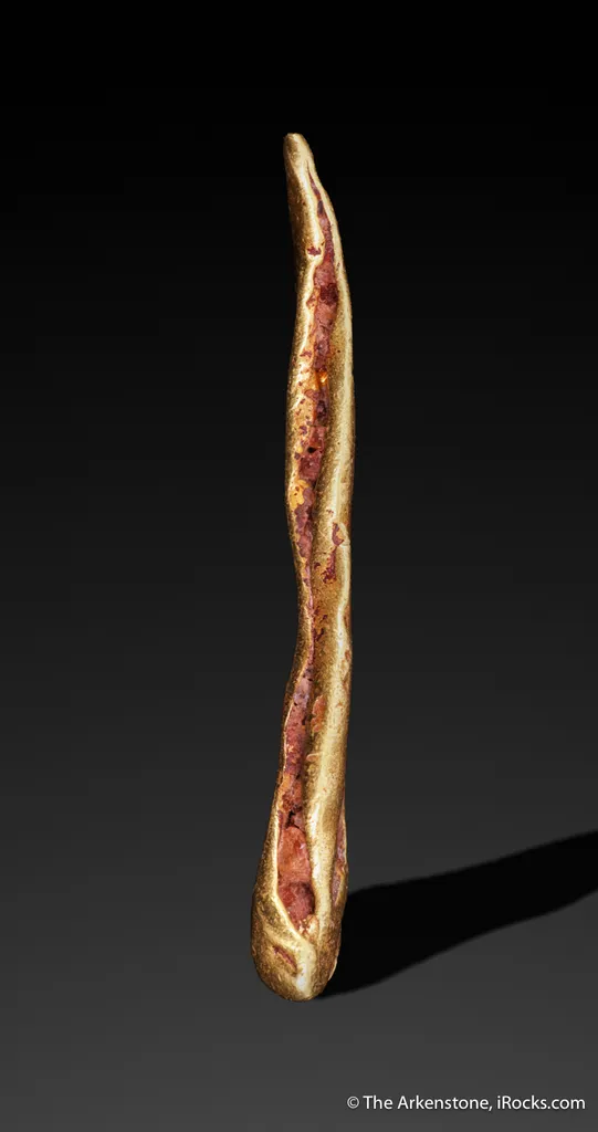 Gold - elongated crystal - image 3