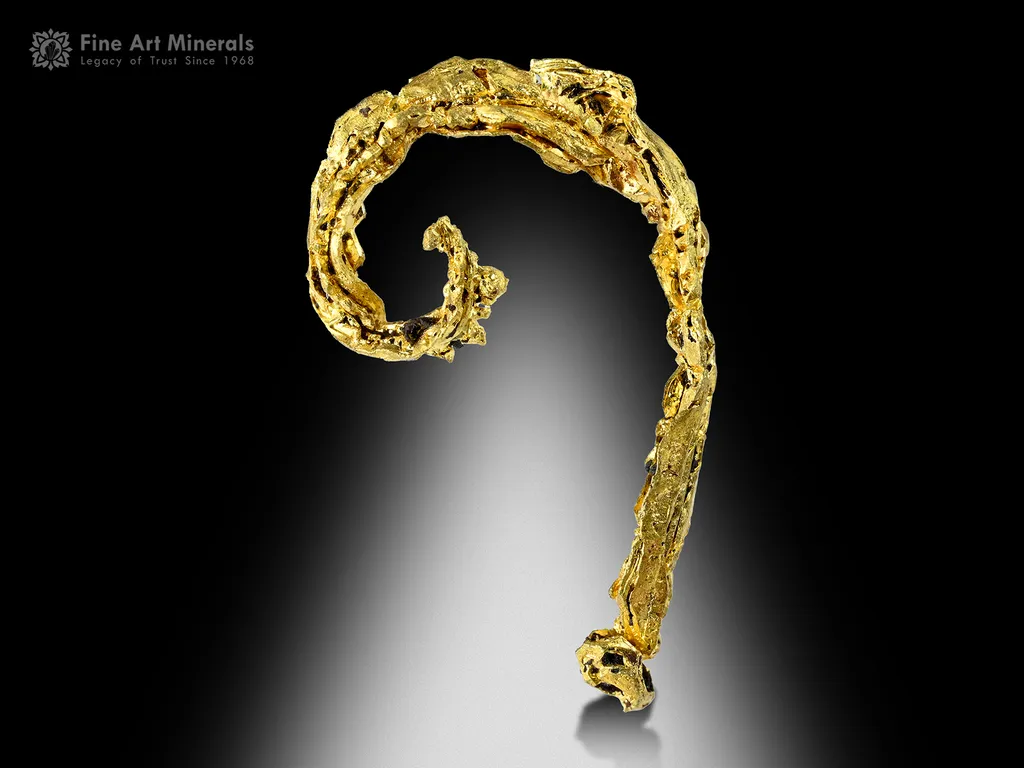 Gold from Assa Zag Province Morocco image