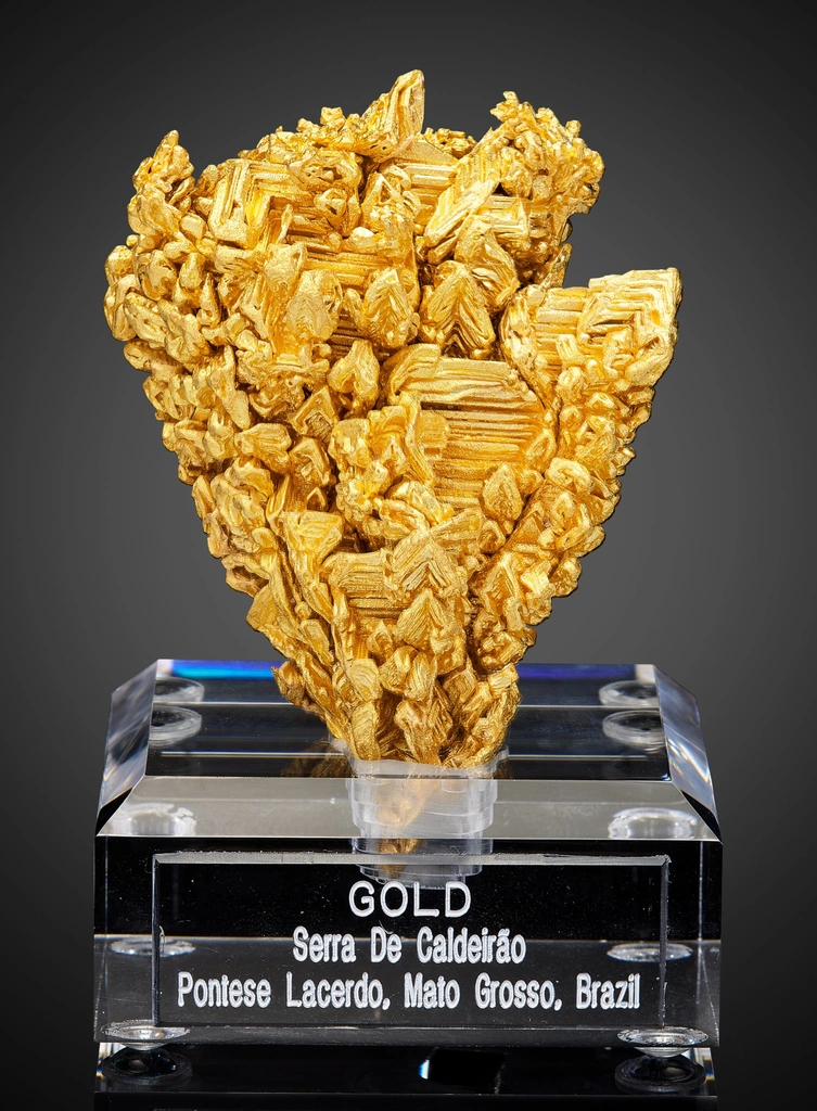 Gold from Serra do Caldeirão claims, Pontes e Lacerda, Mato Grosso, Brazil - image 1