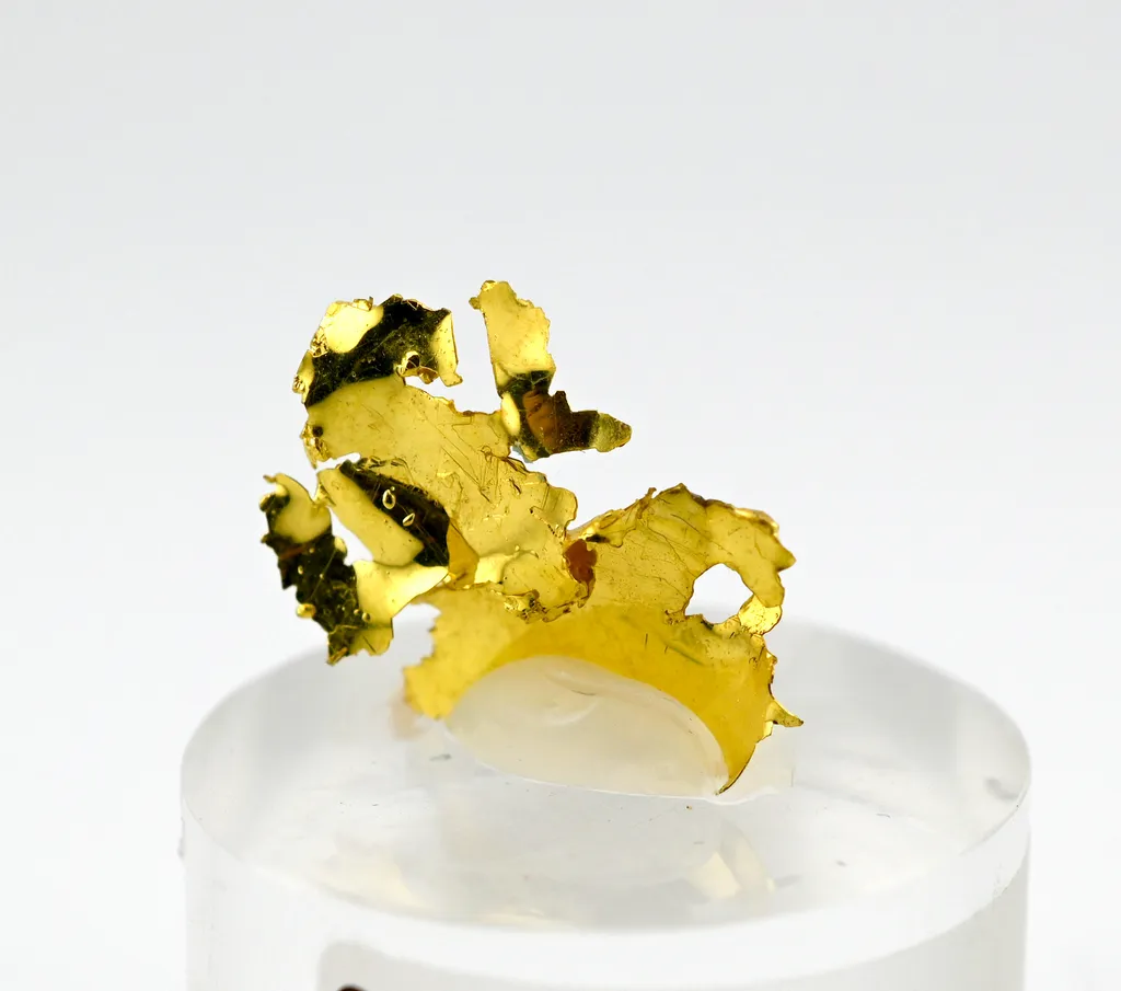 Gold from USA, California, Red Ledge Mine