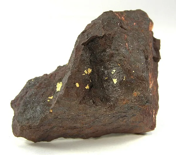Gold, Goethite image