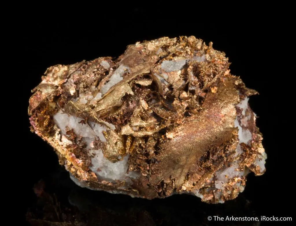 Gold in Calcite image