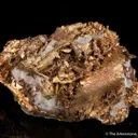 Gold in Calcite - image 1