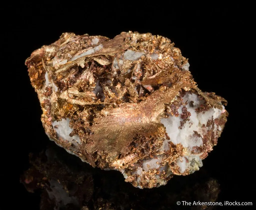 Gold in Calcite - image 3