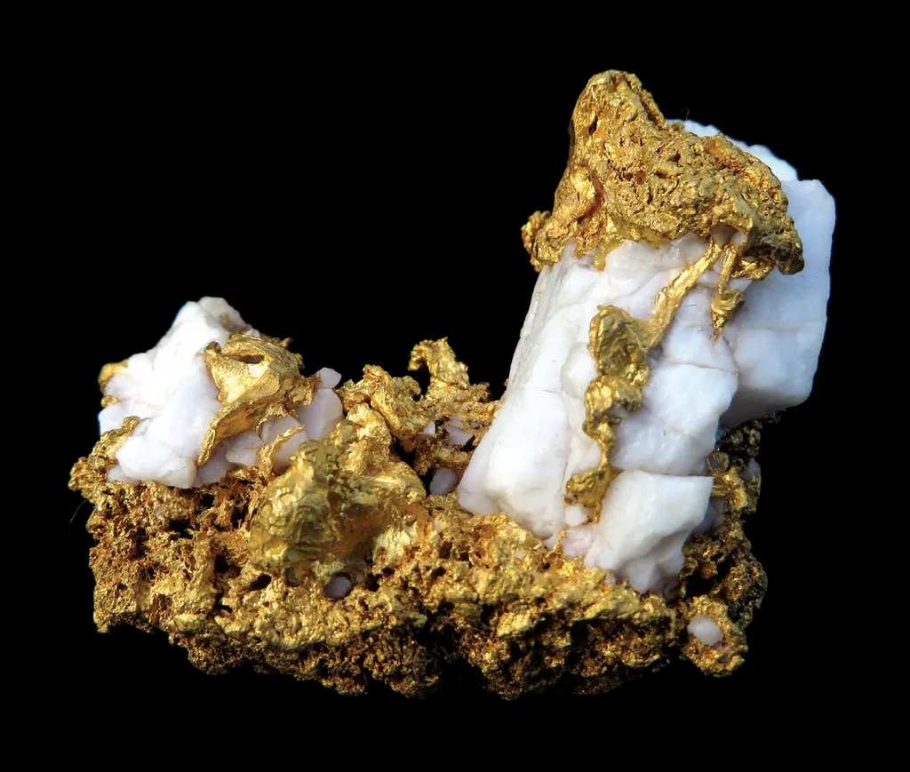 Gold in Quartz image