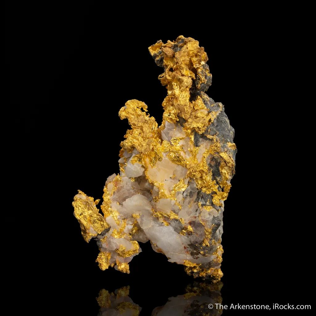 Gold in Quartz image