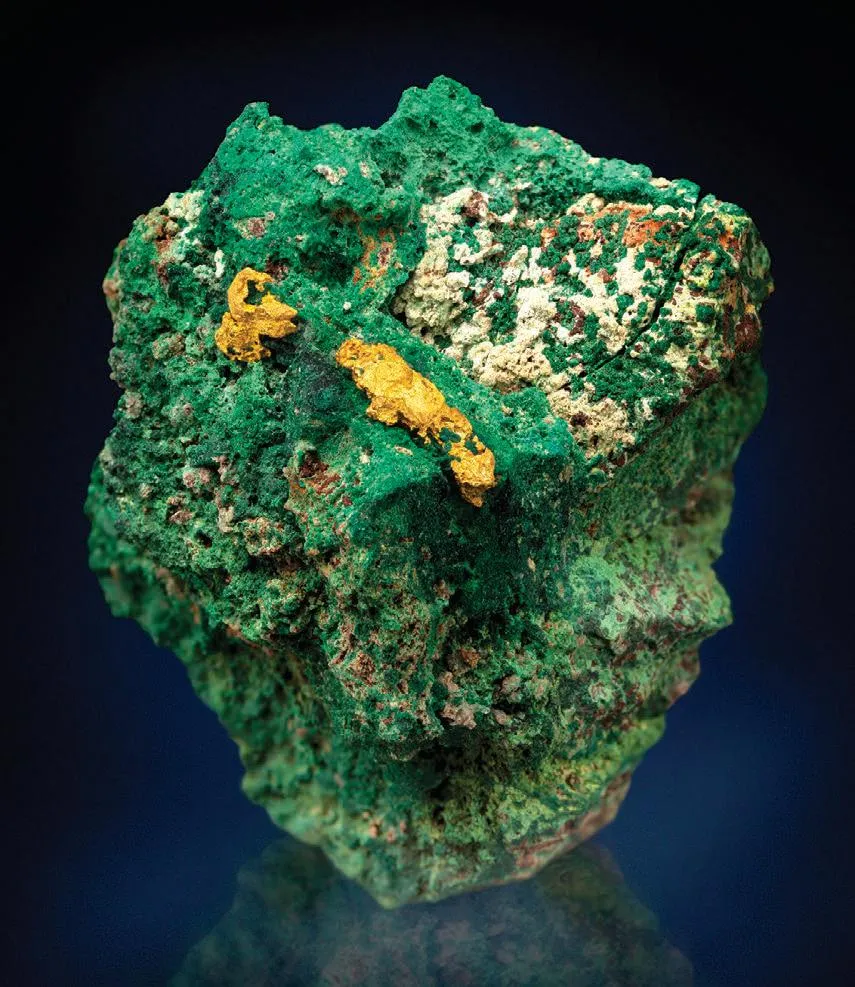 Gold, Malachite - image 1