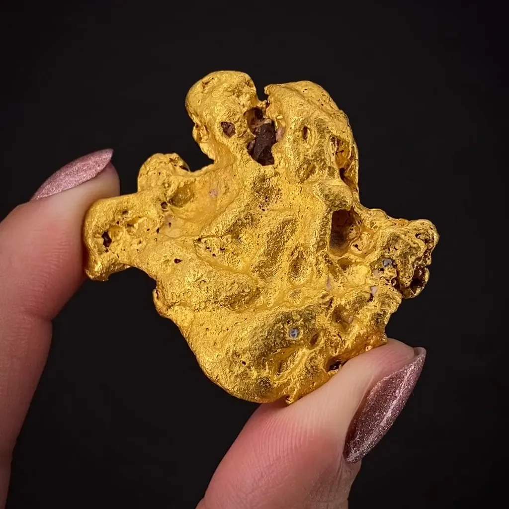 Gold nugget image