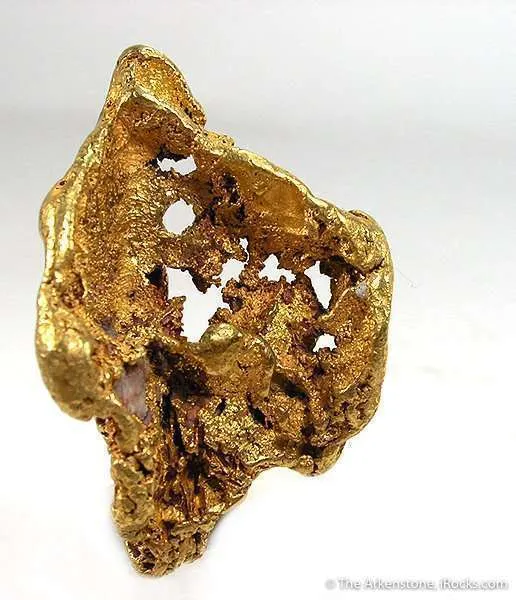 Gold Octahedral Hopper Crystal image