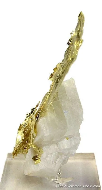 Gold on Calcite - image 3