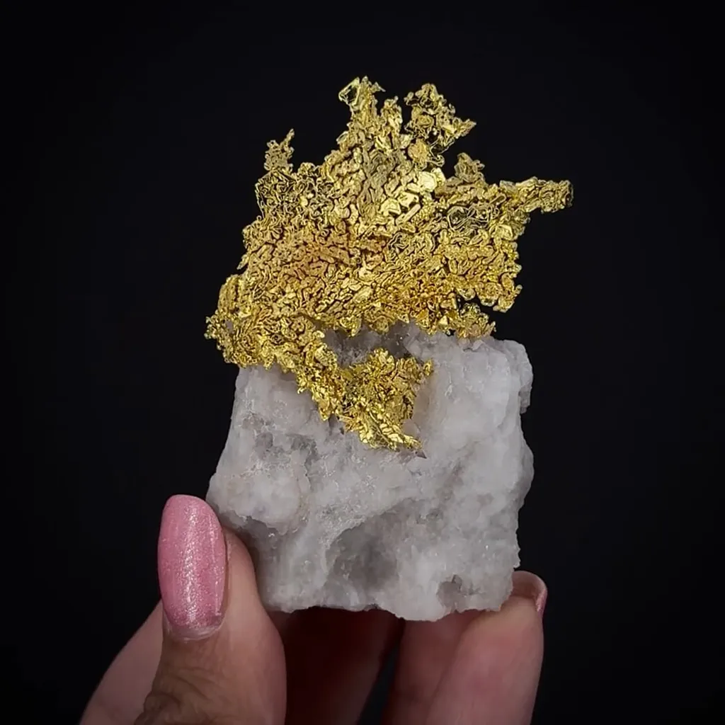 Gold on Quartz image