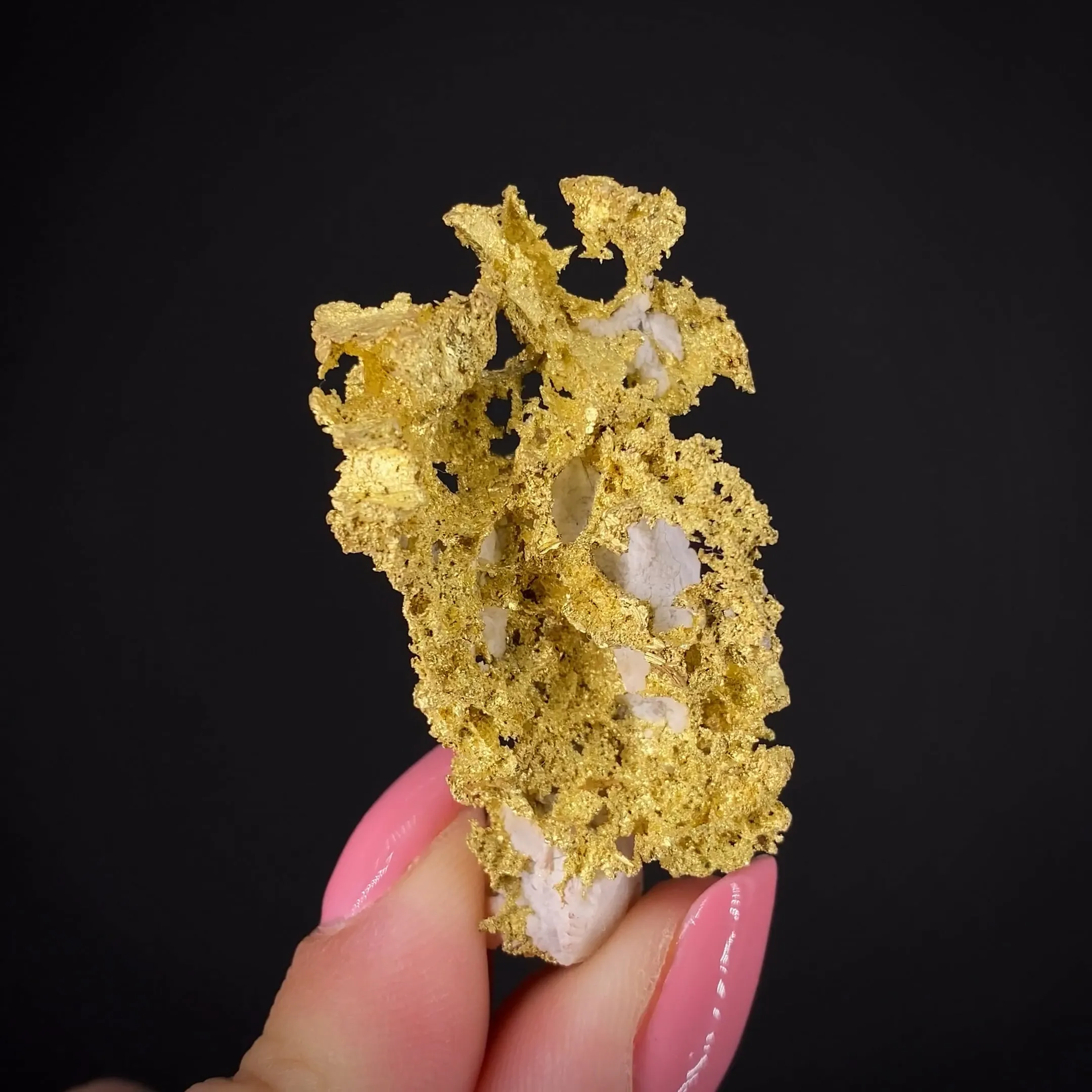 Gold on Quartz matrix - image 1