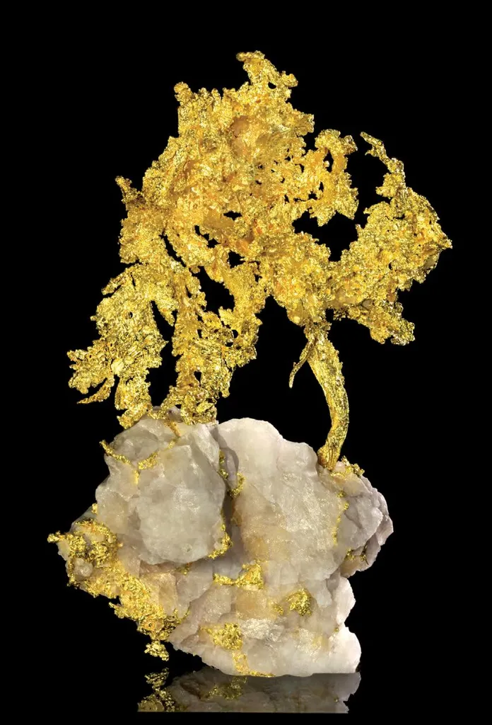 Gold, Quartz image