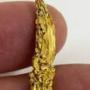 Gold with Calcite and Goethite - image 3