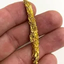 Gold with Calcite and Goethite - image 1