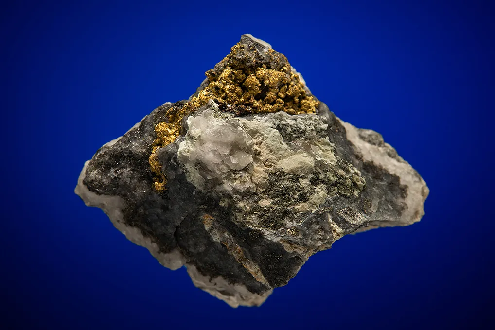Gold with Hessite and PETZITE image