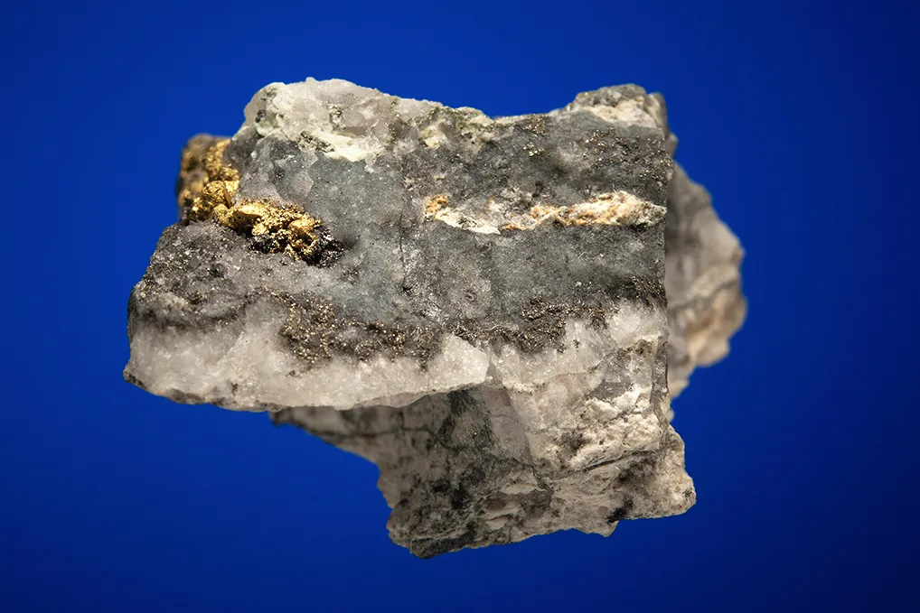 Gold with Hessite and PETZITE - image 5