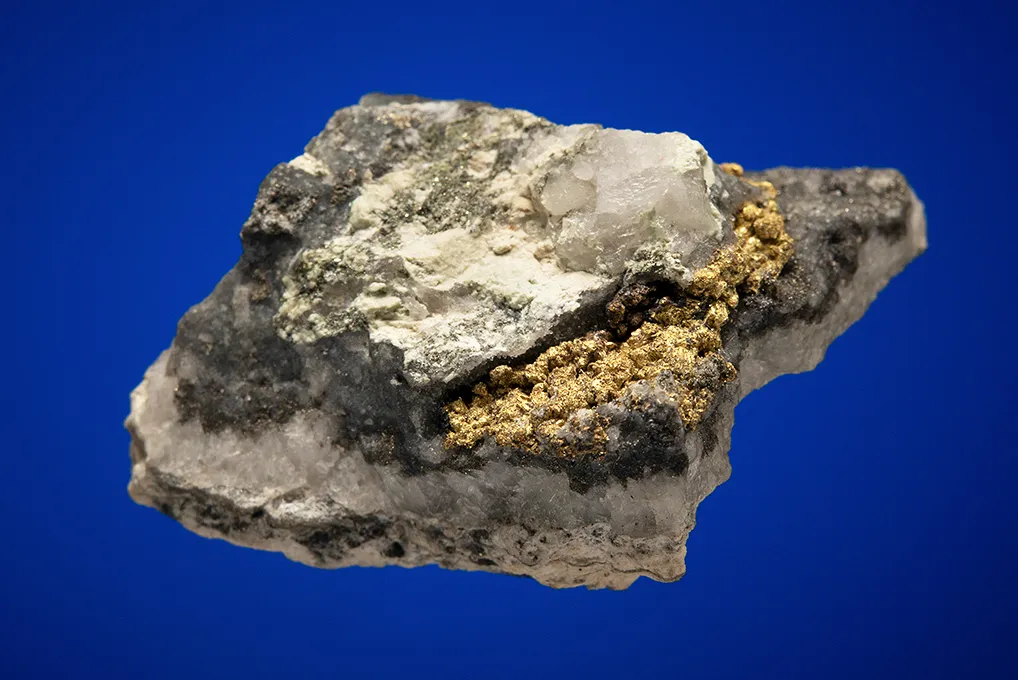Gold with Hessite and PETZITE - image 4
