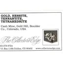 Gold with Hessite and PETZITE - image 6