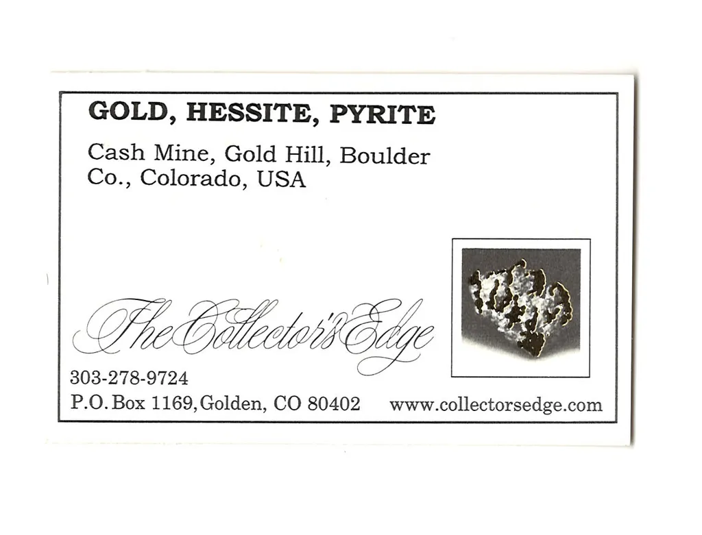 Gold with Hessite, PETZITE and Pyrite - image 4