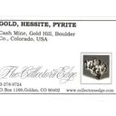 Gold with Hessite, PETZITE and Pyrite - image 5