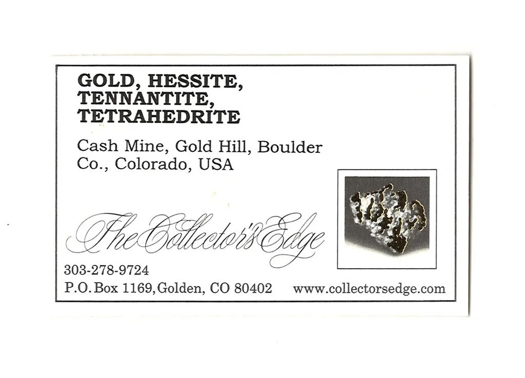 Gold with Hessite, PETZITE and Pyrite - image 5