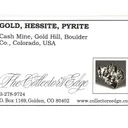 Gold with Hessite, PETZITE and Pyrite - image 5