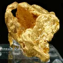 Gold With Large Octohedral Cast - image 4