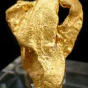 Gold With Large Octohedral Cast - image 2