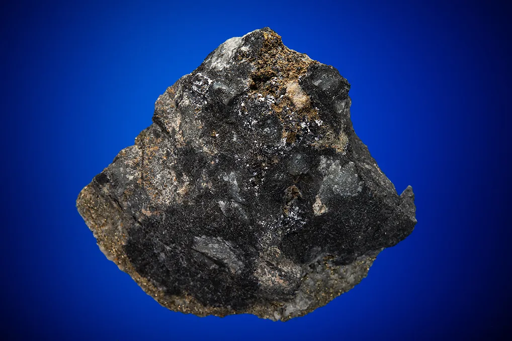 Gold with Pyrite, Galena, PETZITE and Hessite image