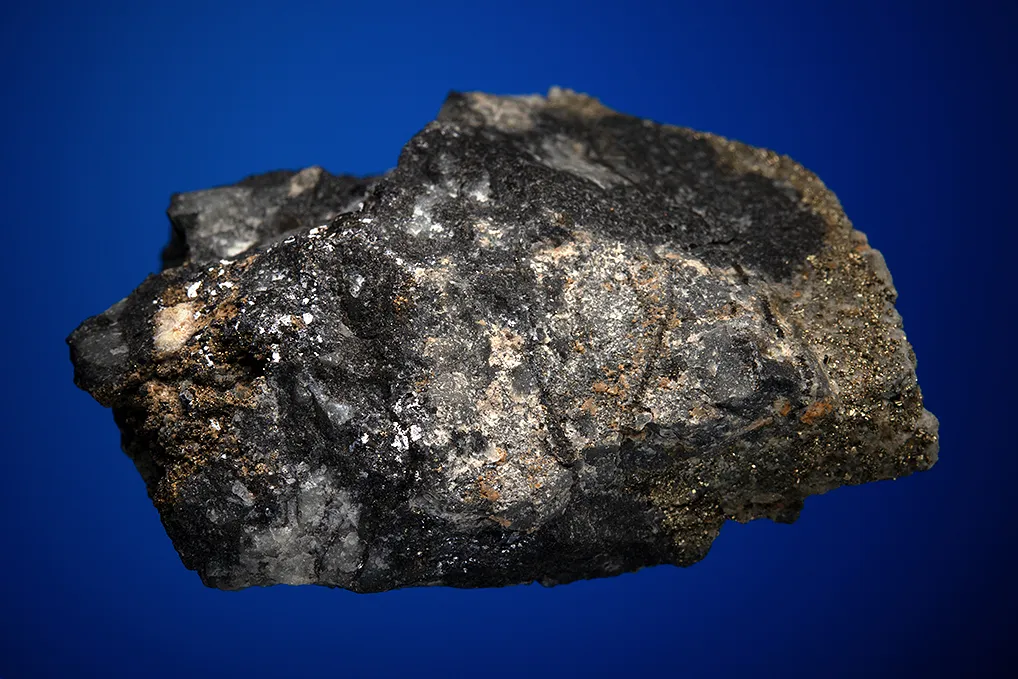 Gold with Pyrite, Galena, PETZITE and Hessite - image 3