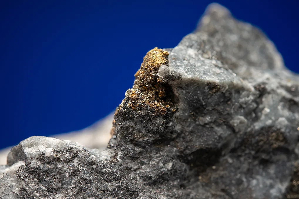 Gold with Pyrite, Hessite and PETZITE - image 2