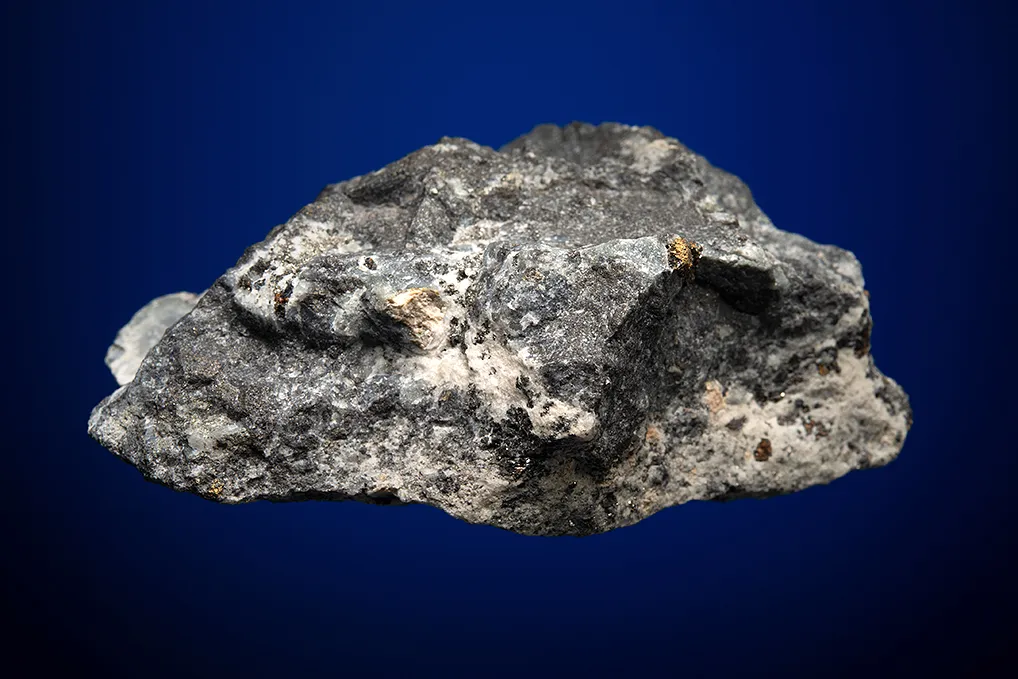 Gold with Pyrite, Hessite and PETZITE - image 4